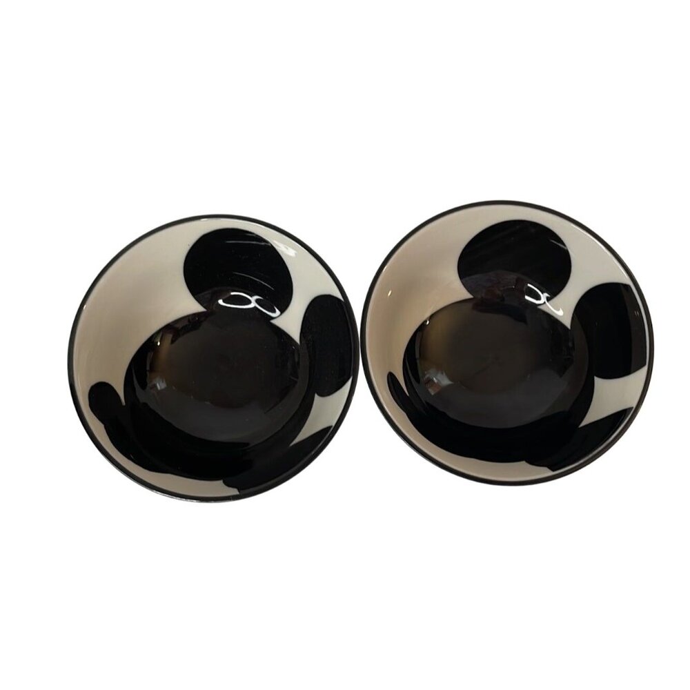Disney Mickey Mouse Head Bowls Set of 2